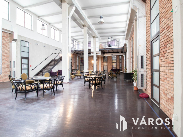 Amerikai életérzés Óbudán szenzációs, 1000 m2 loft irodában