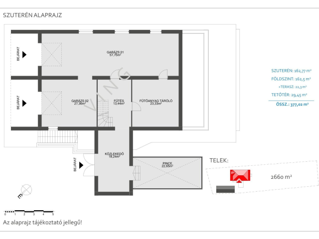 Panorámás kilátás - Családi ház eladó Győrújbaráton
