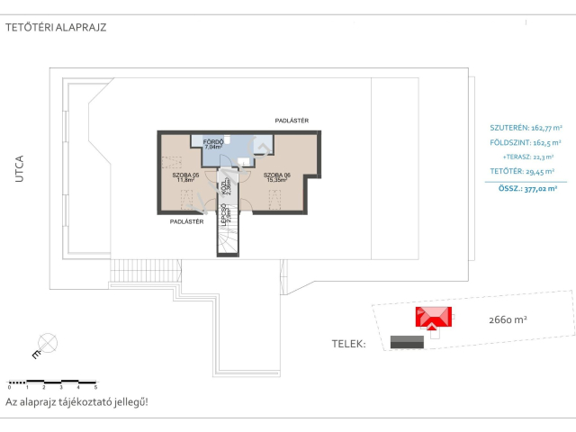 Panorámás kilátás - Családi ház eladó Győrújbaráton