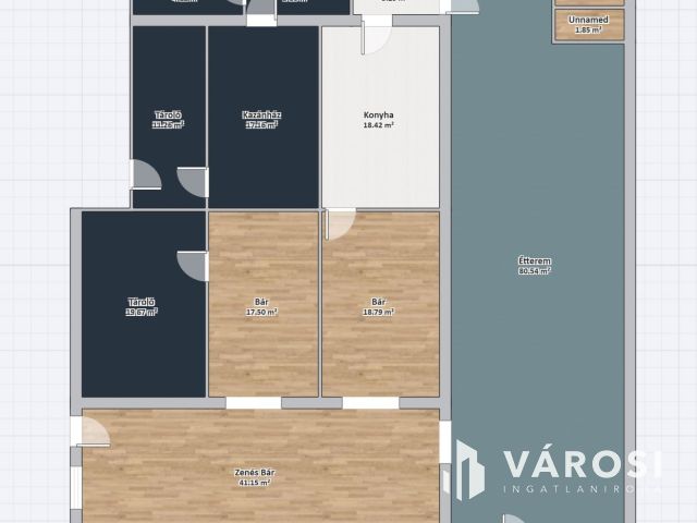 Eladó 2300 m2-es hotel a 16. kerületben