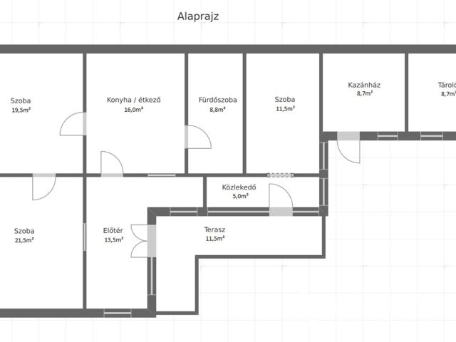 Bodonyban csendes utcában felújítandó ház eladó