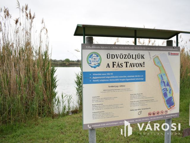 Családi ház jaminában a horgásztó mellett!