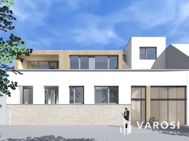 Kiviteli tervekkel rendelkező telek Debrecen belvárosában