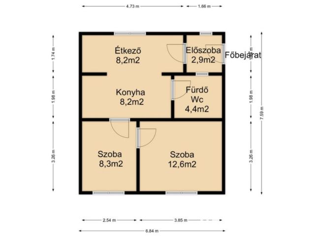 Lakható zárt kert, Látóhegyen