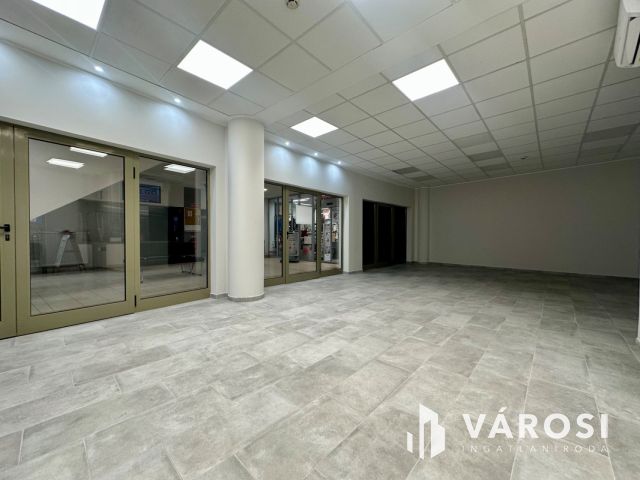 Salgó Center földszintjén, utcai bejáratos üzlet kiadó!