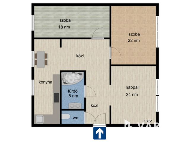 Festő utcai modern, tágas otthon.