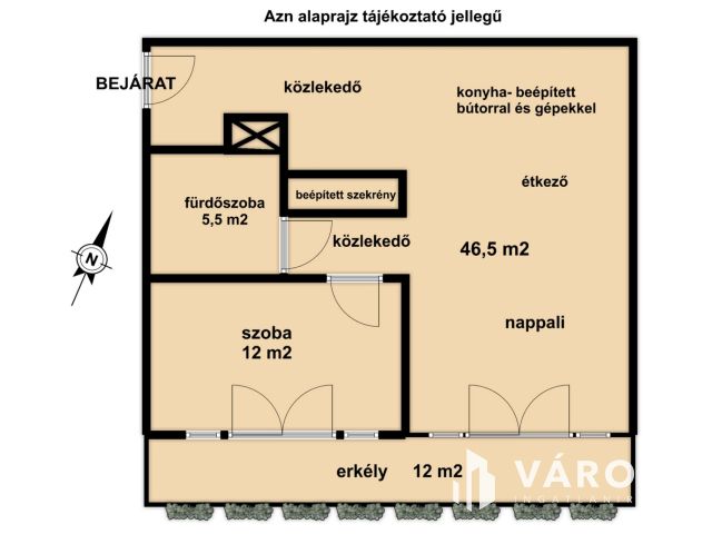 Földszinti téglalakás Herenden eladó!