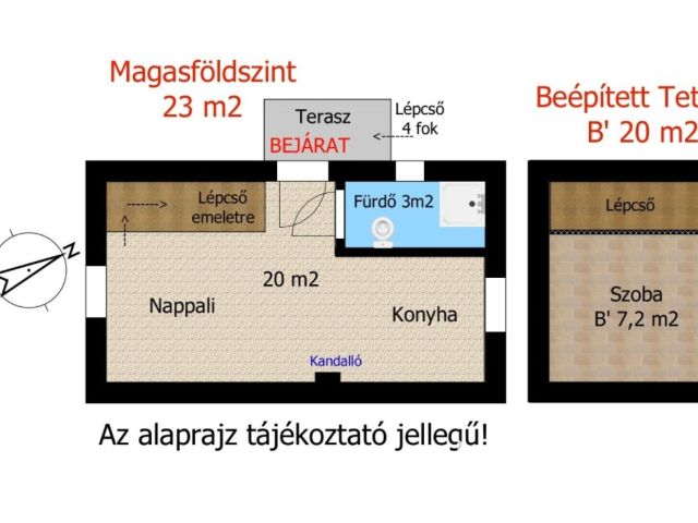 Nyugodt környéken eladó ház Töltéstaván