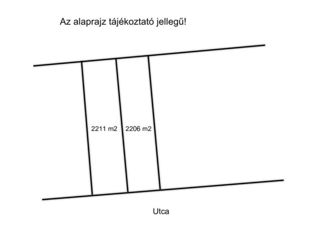 Újkígyóson 2 db telek együtt eladó
