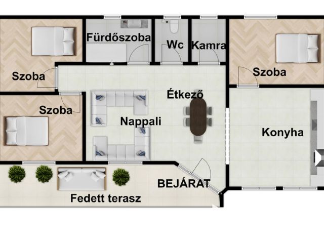 Remek elhelyezkedéssel Turán!