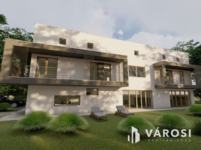 Új lakóparkban, exkluzív belső kétszintes ikerházi lakás