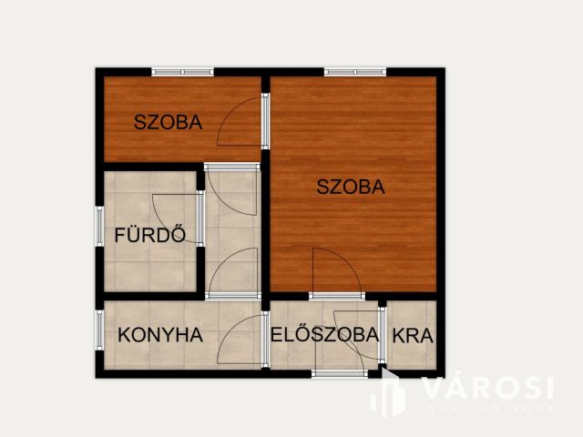 Liget melletti téglalakás