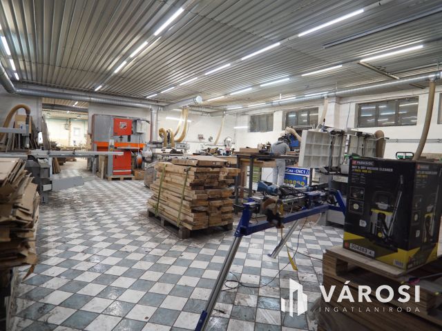 Kiadó telephely kisebb-nagyobb épületei