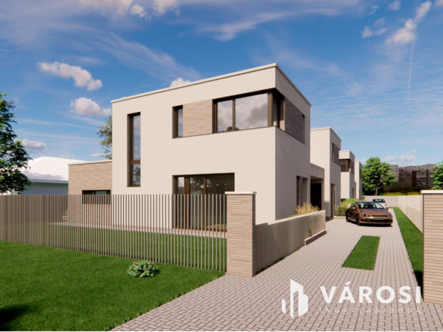 Debrecen egyik legkedveltebb kertvárosi részén ELADÓ IKERHÁZ