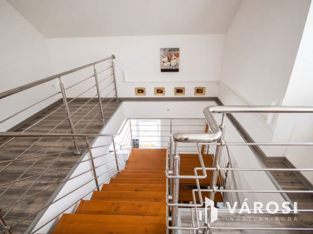 Modern családi otthon és kész üzemi bázis Nagyszénáson