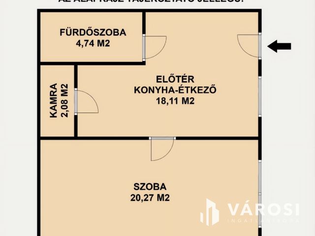 Siófok központjában a Szűcs utcában kiadó tégla lakás