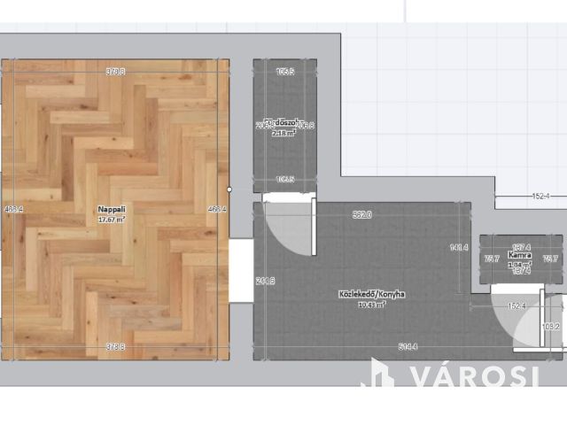 GALÉRIÁS LAKÁS A KELETI PÁLYAUDVAR KÖZELÉBEN