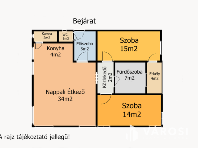 Belvárosi, amerikai konyhás lakás kiadó!