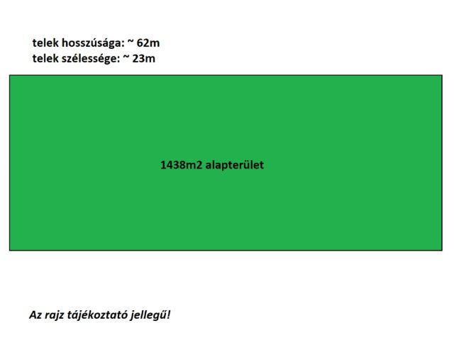 Két lakóház építésére IS alkalmas építési telek eladó!