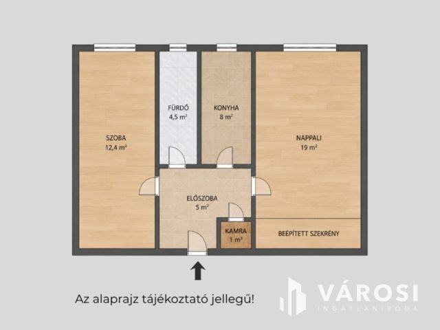 Világos, csendes lakás Balatonfüreden