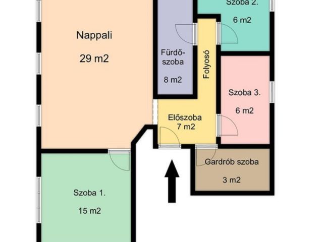 Felújított belvárosi tégla lakás eladó