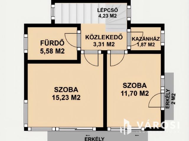 Modern ikerház Siófok legszebb új építésű lakóparkjában