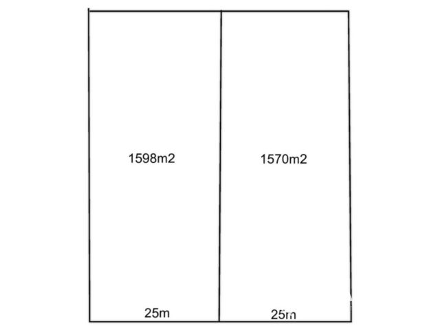 Vasalja, 2 db építési telek eladó (egybe is)1570m2+1598m2