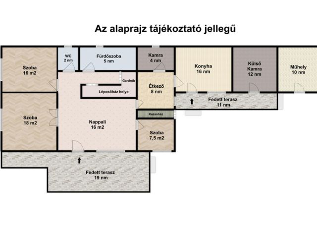 Jó ház, nagy garázs, dupla terasz Mezőberényben