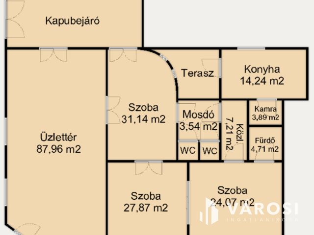 Kétlakrészes polgári ház, sok lehetősségel!